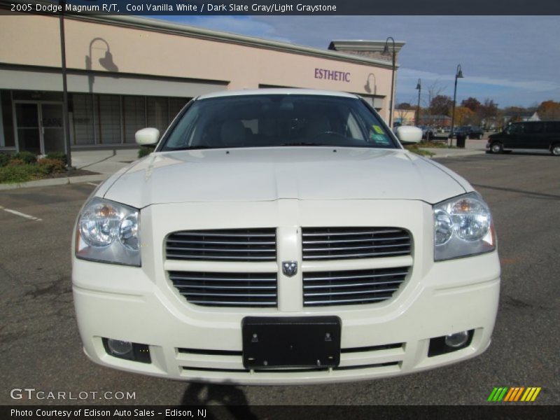 Cool Vanilla White / Dark Slate Gray/Light Graystone 2005 Dodge Magnum R/T
