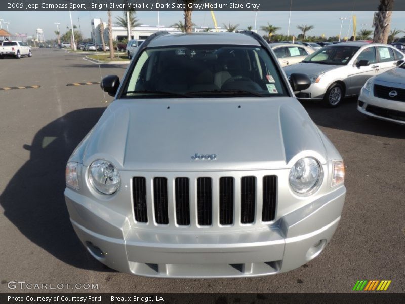Bright Silver Metallic / Dark Slate Gray/Medium Slate Gray 2009 Jeep Compass Sport