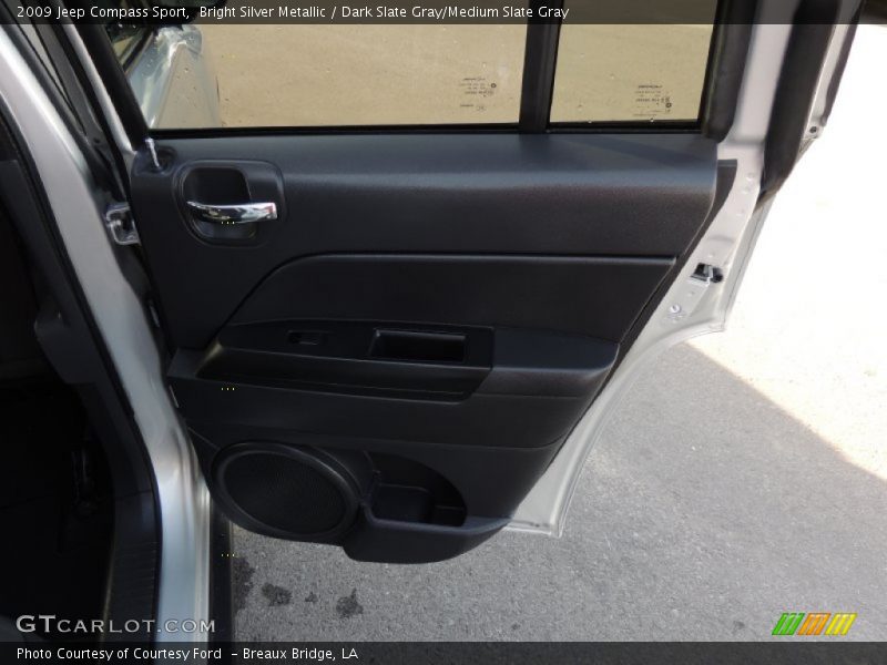 Bright Silver Metallic / Dark Slate Gray/Medium Slate Gray 2009 Jeep Compass Sport