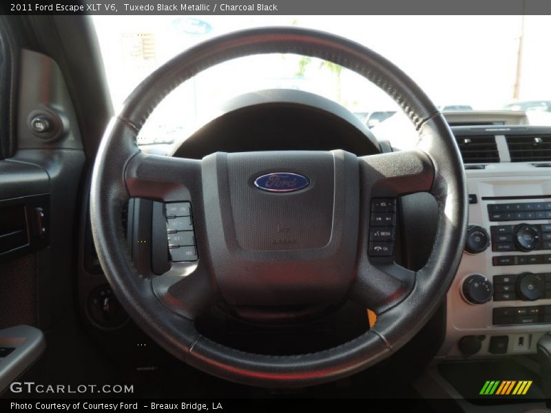 Tuxedo Black Metallic / Charcoal Black 2011 Ford Escape XLT V6