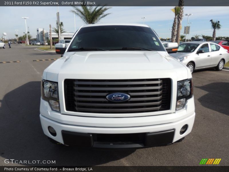 Oxford White / Black 2011 Ford F150 FX2 SuperCrew