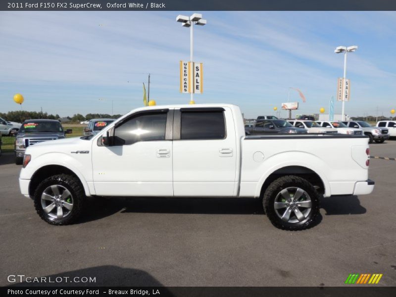 Oxford White / Black 2011 Ford F150 FX2 SuperCrew