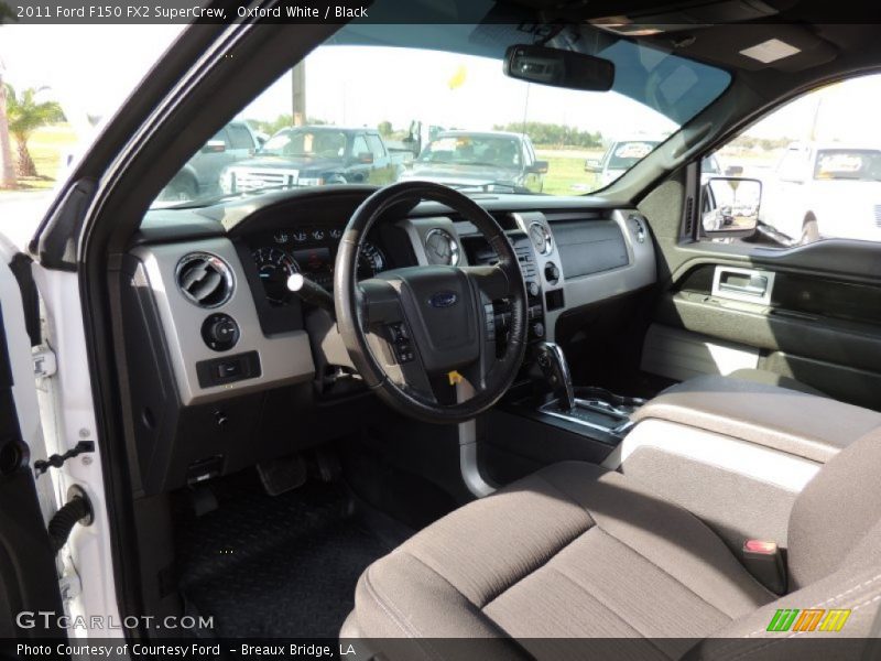 Oxford White / Black 2011 Ford F150 FX2 SuperCrew