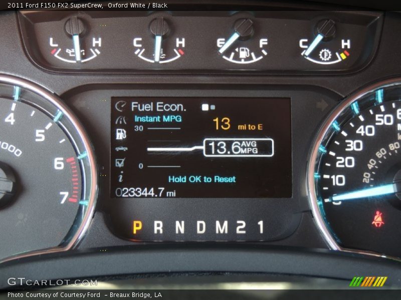 Oxford White / Black 2011 Ford F150 FX2 SuperCrew