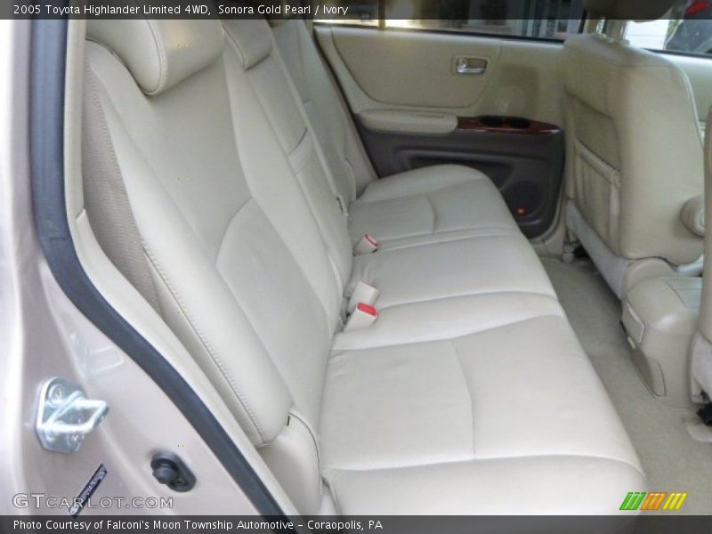 Sonora Gold Pearl / Ivory 2005 Toyota Highlander Limited 4WD