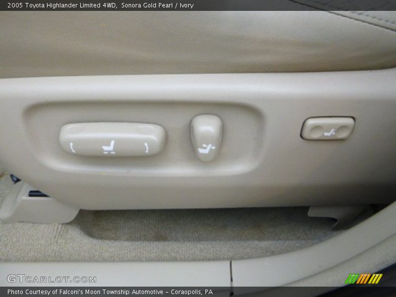 Sonora Gold Pearl / Ivory 2005 Toyota Highlander Limited 4WD