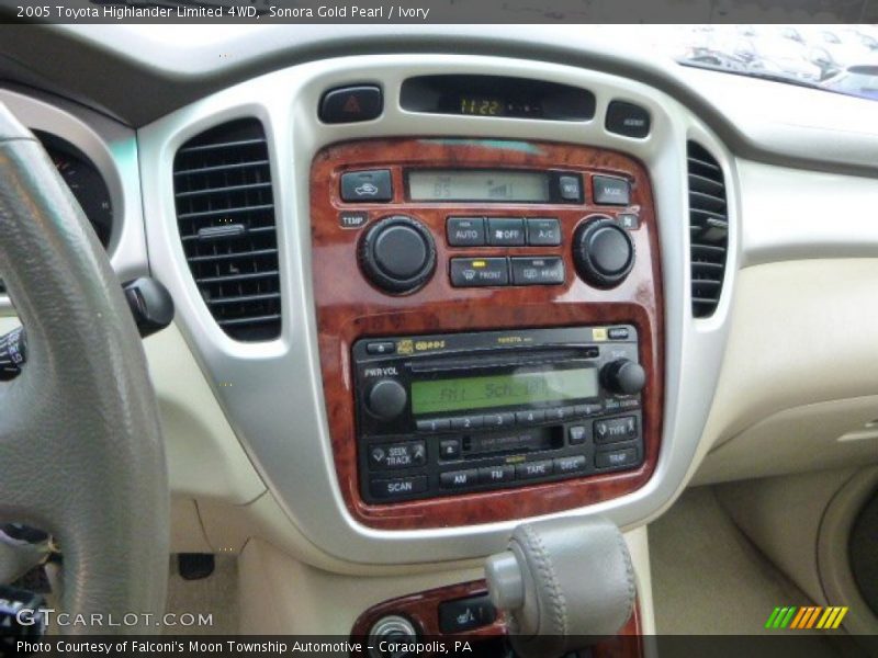 Sonora Gold Pearl / Ivory 2005 Toyota Highlander Limited 4WD