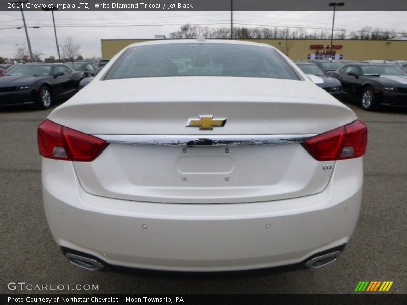 White Diamond Tricoat / Jet Black 2014 Chevrolet Impala LTZ
