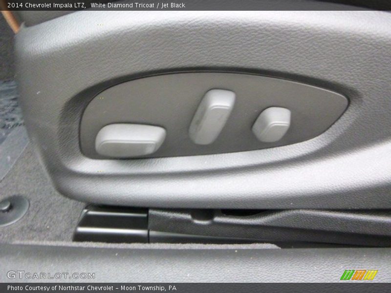 White Diamond Tricoat / Jet Black 2014 Chevrolet Impala LTZ