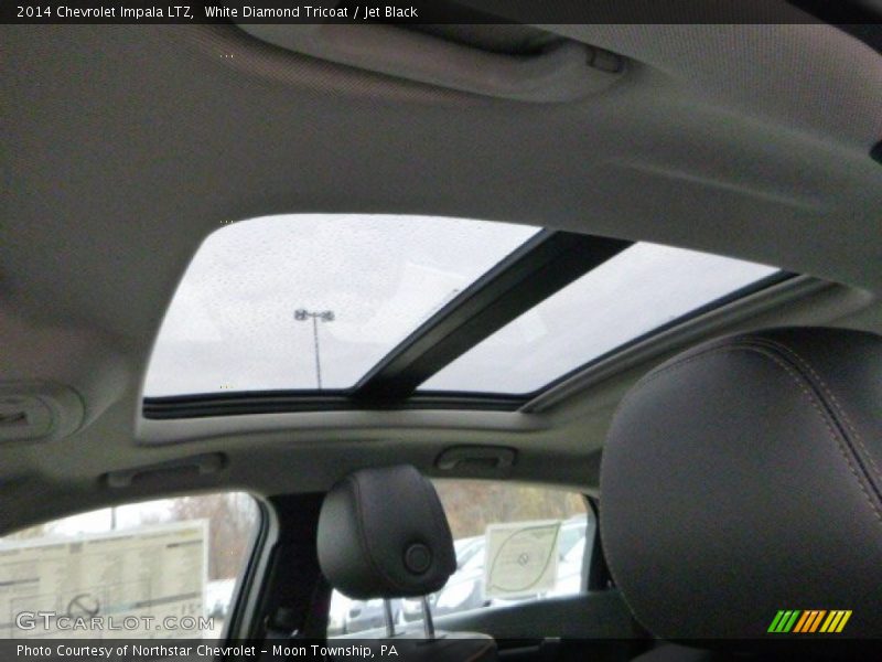 White Diamond Tricoat / Jet Black 2014 Chevrolet Impala LTZ