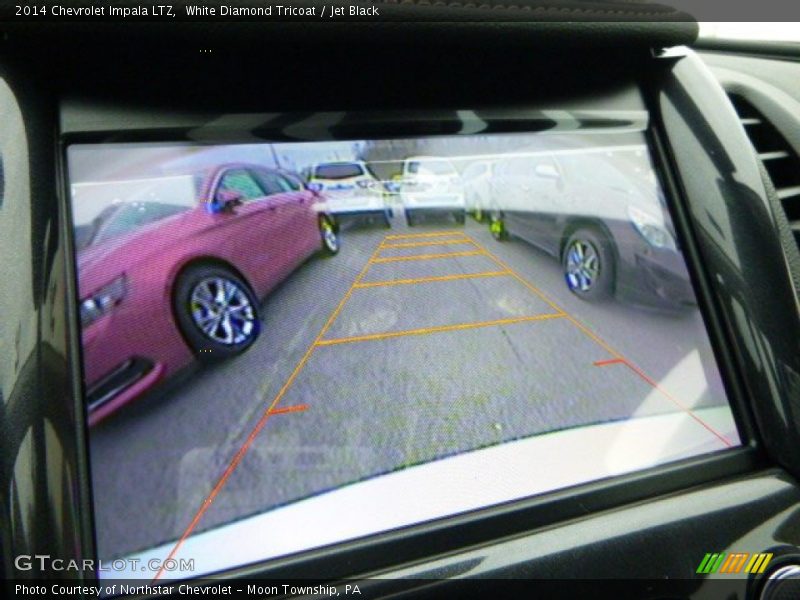 White Diamond Tricoat / Jet Black 2014 Chevrolet Impala LTZ