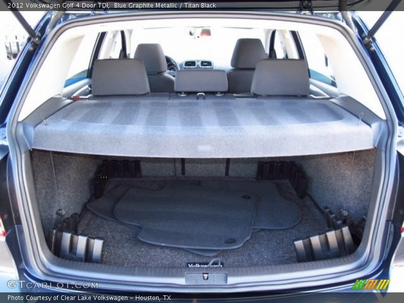 Blue Graphite Metallic / Titan Black 2012 Volkswagen Golf 4 Door TDI