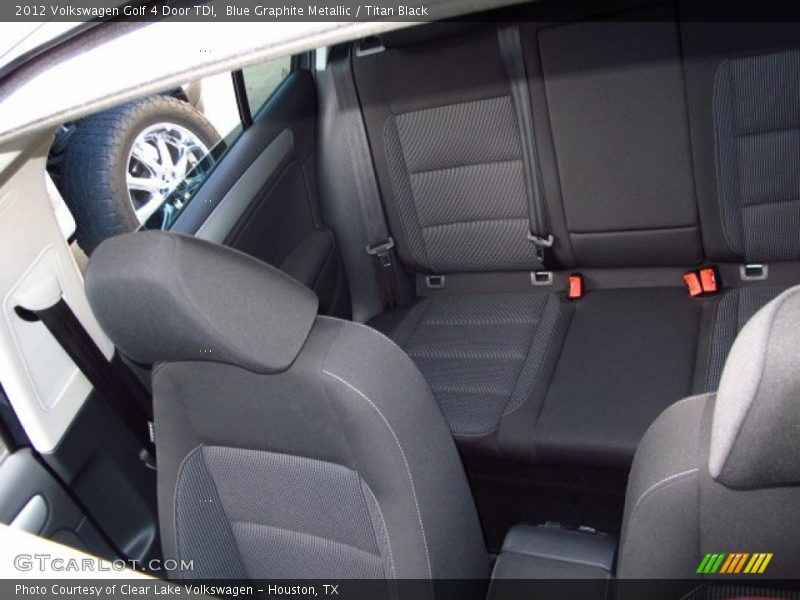 Blue Graphite Metallic / Titan Black 2012 Volkswagen Golf 4 Door TDI