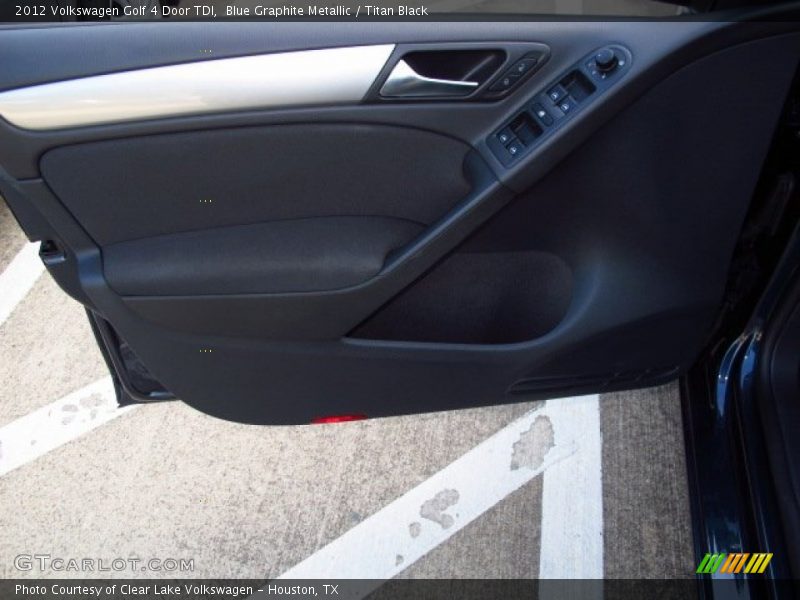 Blue Graphite Metallic / Titan Black 2012 Volkswagen Golf 4 Door TDI