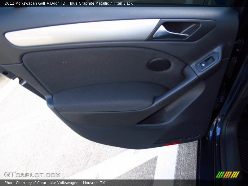 Blue Graphite Metallic / Titan Black 2012 Volkswagen Golf 4 Door TDI