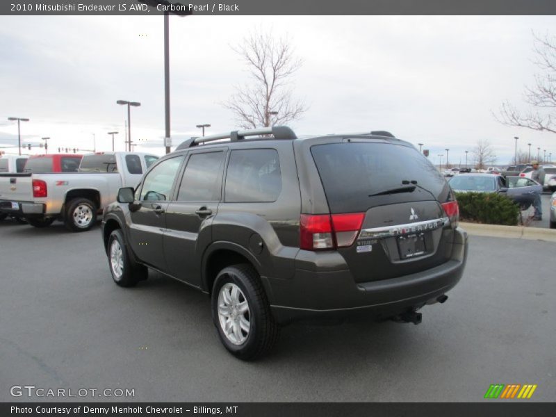 Carbon Pearl / Black 2010 Mitsubishi Endeavor LS AWD