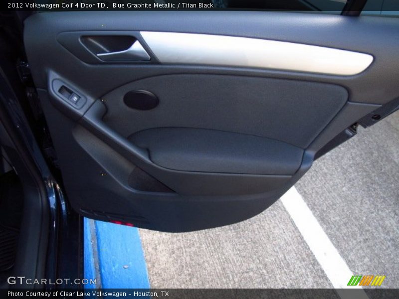 Blue Graphite Metallic / Titan Black 2012 Volkswagen Golf 4 Door TDI