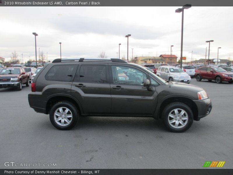Carbon Pearl / Black 2010 Mitsubishi Endeavor LS AWD