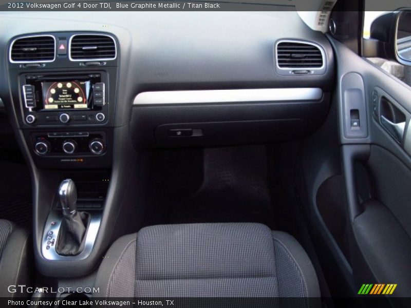 Blue Graphite Metallic / Titan Black 2012 Volkswagen Golf 4 Door TDI