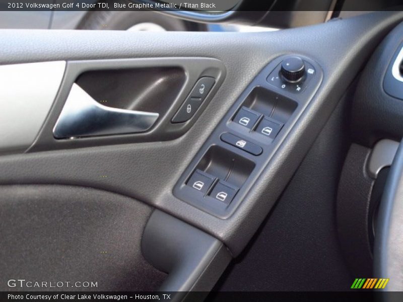 Blue Graphite Metallic / Titan Black 2012 Volkswagen Golf 4 Door TDI