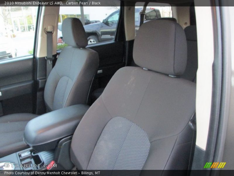 Carbon Pearl / Black 2010 Mitsubishi Endeavor LS AWD