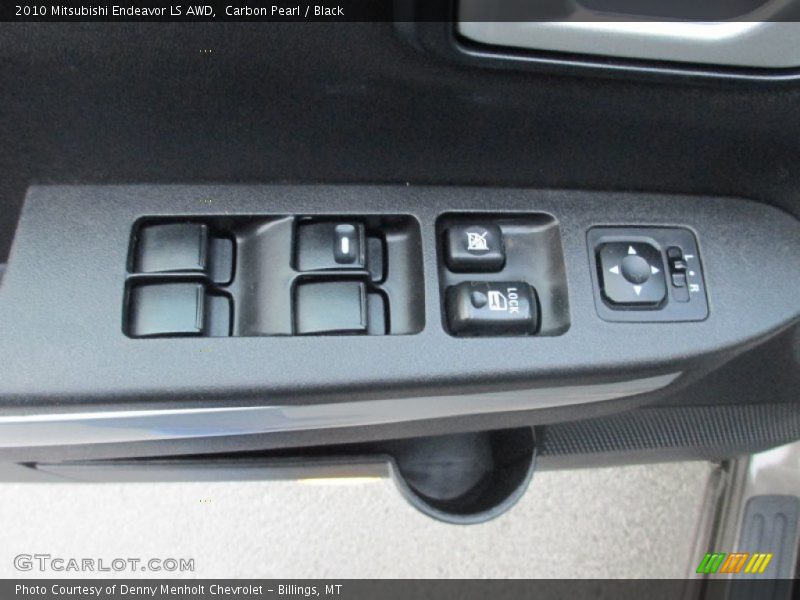 Carbon Pearl / Black 2010 Mitsubishi Endeavor LS AWD