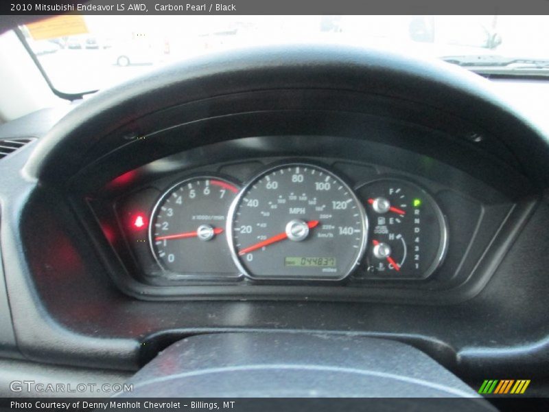 Carbon Pearl / Black 2010 Mitsubishi Endeavor LS AWD