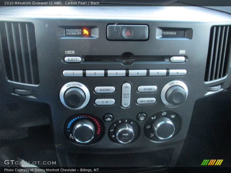 Carbon Pearl / Black 2010 Mitsubishi Endeavor LS AWD