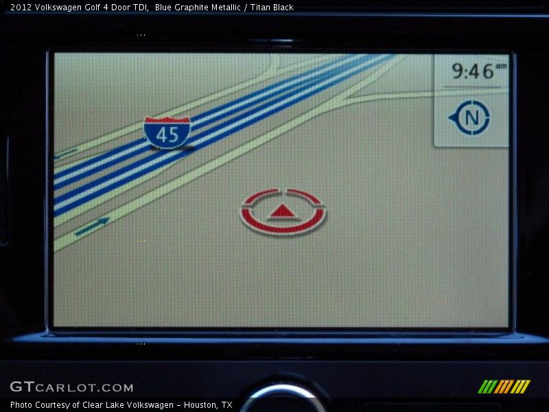 Blue Graphite Metallic / Titan Black 2012 Volkswagen Golf 4 Door TDI