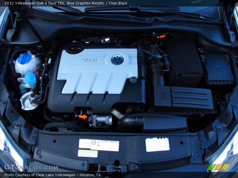 Blue Graphite Metallic / Titan Black 2012 Volkswagen Golf 4 Door TDI