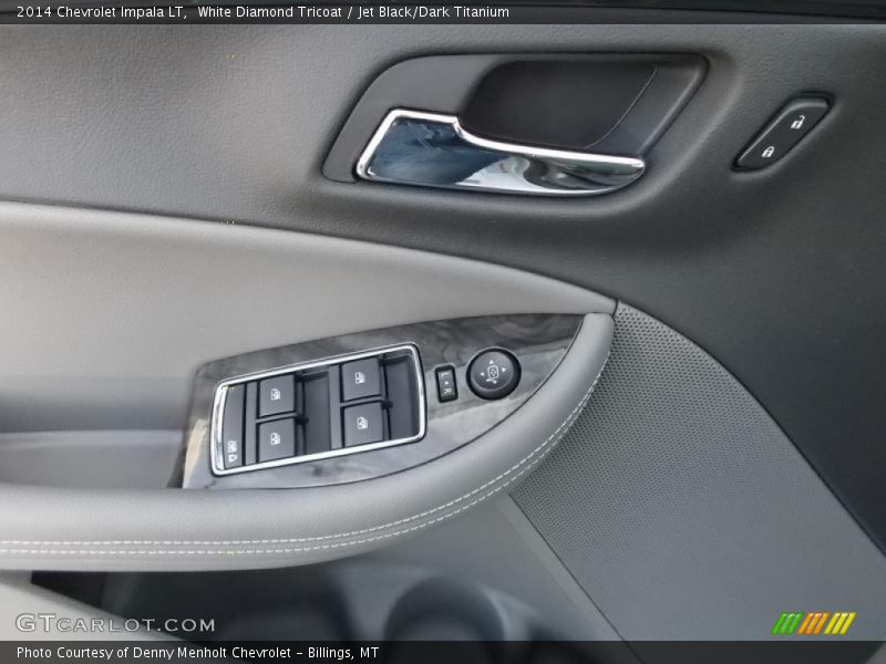 White Diamond Tricoat / Jet Black/Dark Titanium 2014 Chevrolet Impala LT