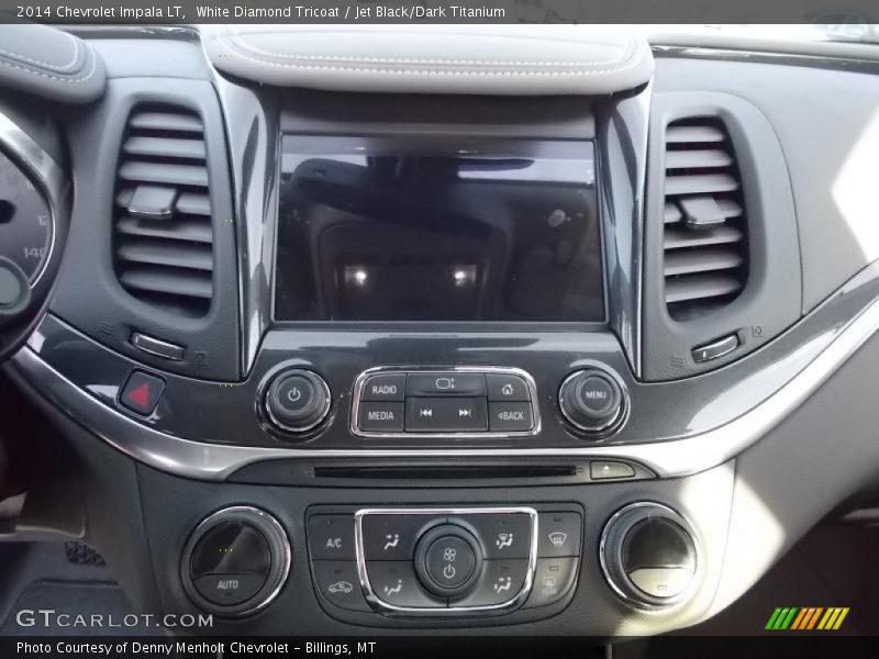 White Diamond Tricoat / Jet Black/Dark Titanium 2014 Chevrolet Impala LT