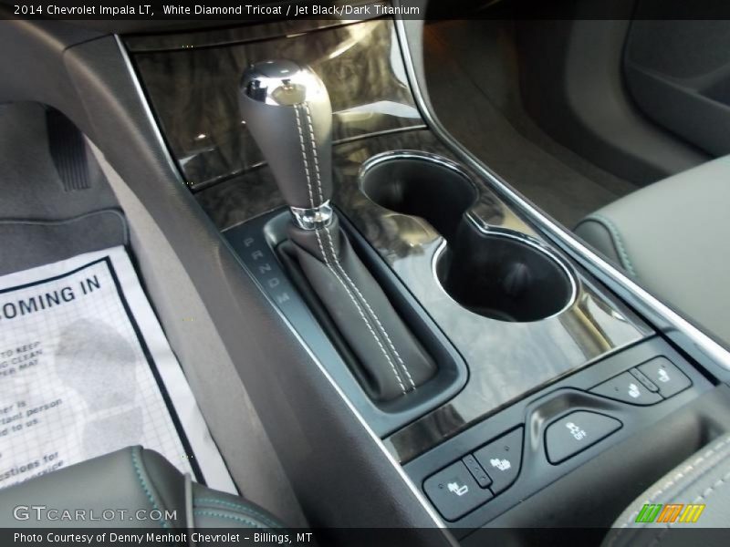 White Diamond Tricoat / Jet Black/Dark Titanium 2014 Chevrolet Impala LT