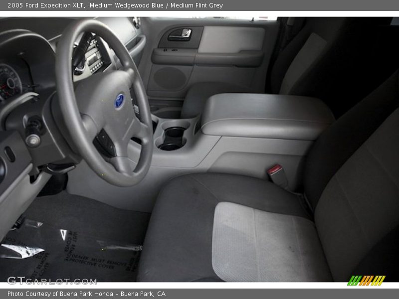Medium Wedgewood Blue / Medium Flint Grey 2005 Ford Expedition XLT