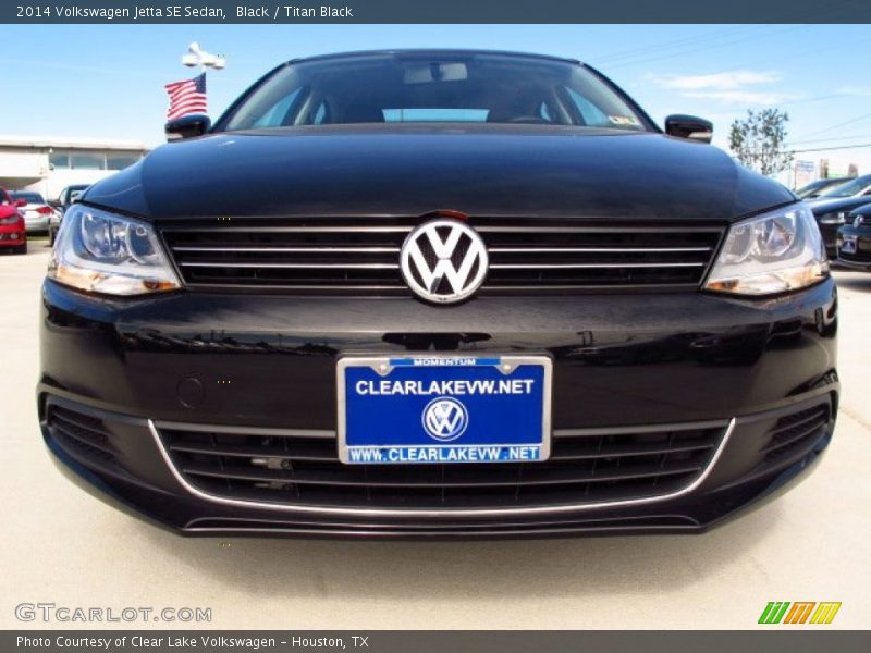 Black / Titan Black 2014 Volkswagen Jetta SE Sedan