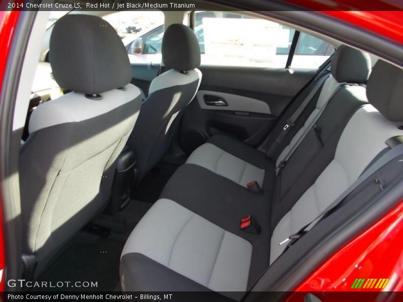 Red Hot / Jet Black/Medium Titanium 2014 Chevrolet Cruze LS