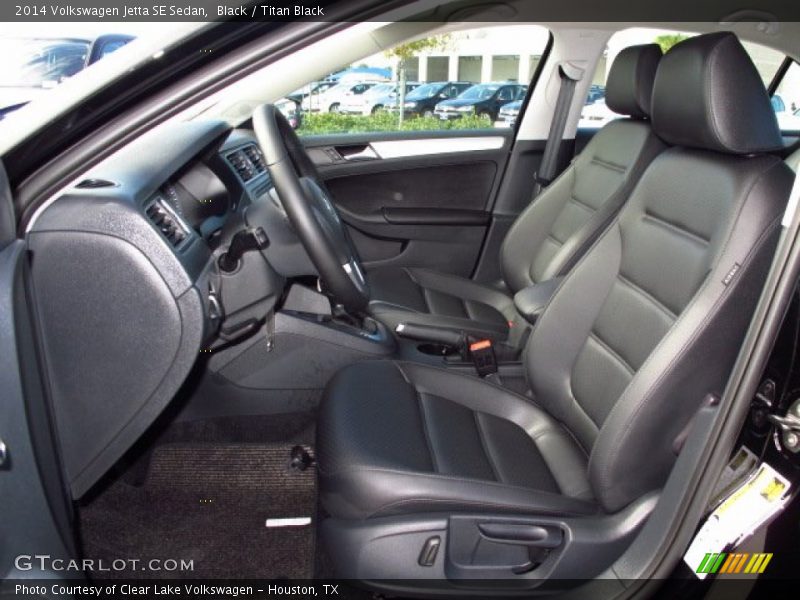 Black / Titan Black 2014 Volkswagen Jetta SE Sedan