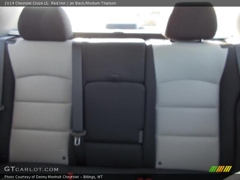 Red Hot / Jet Black/Medium Titanium 2014 Chevrolet Cruze LS