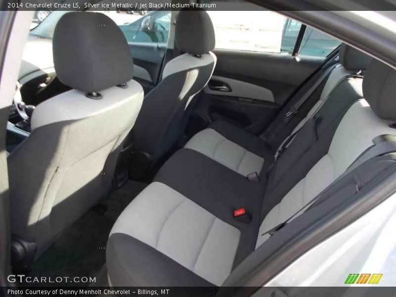 Silver Ice Metallic / Jet Black/Medium Titanium 2014 Chevrolet Cruze LS