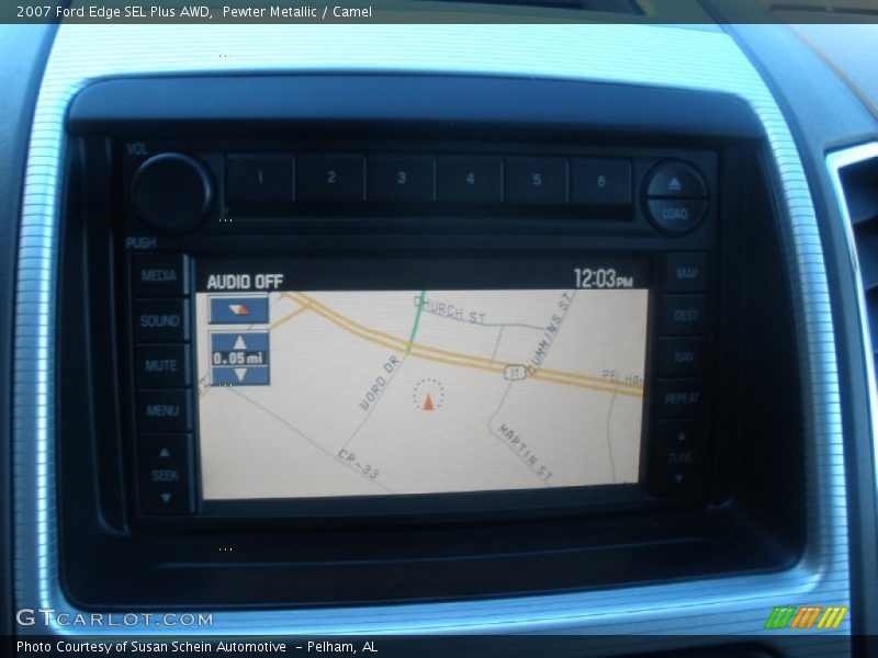 Pewter Metallic / Camel 2007 Ford Edge SEL Plus AWD