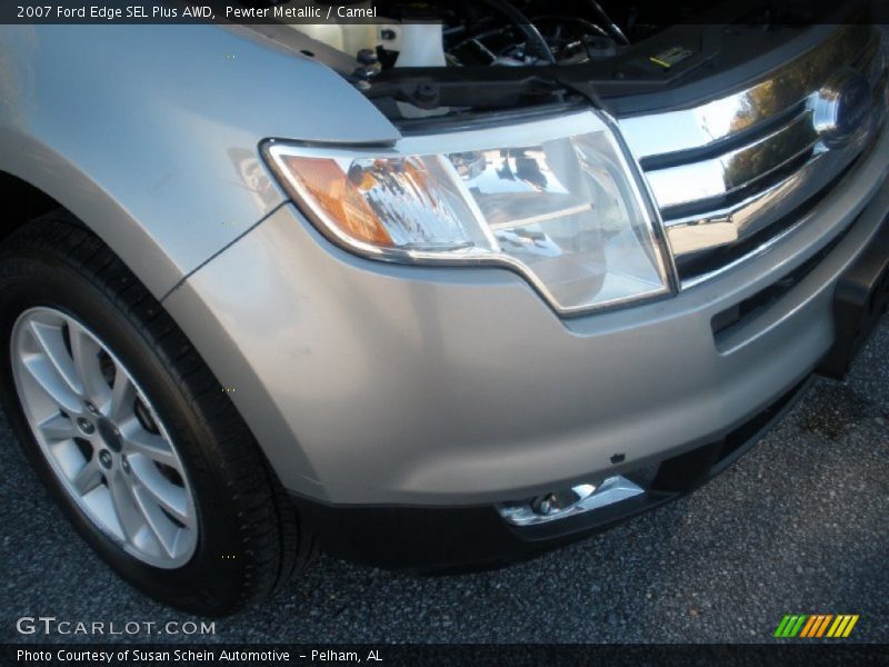 Pewter Metallic / Camel 2007 Ford Edge SEL Plus AWD