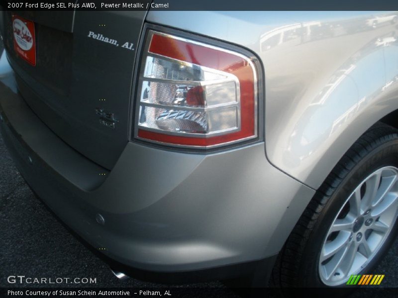 Pewter Metallic / Camel 2007 Ford Edge SEL Plus AWD