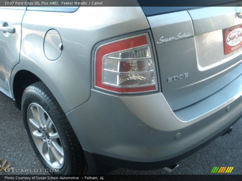 Pewter Metallic / Camel 2007 Ford Edge SEL Plus AWD
