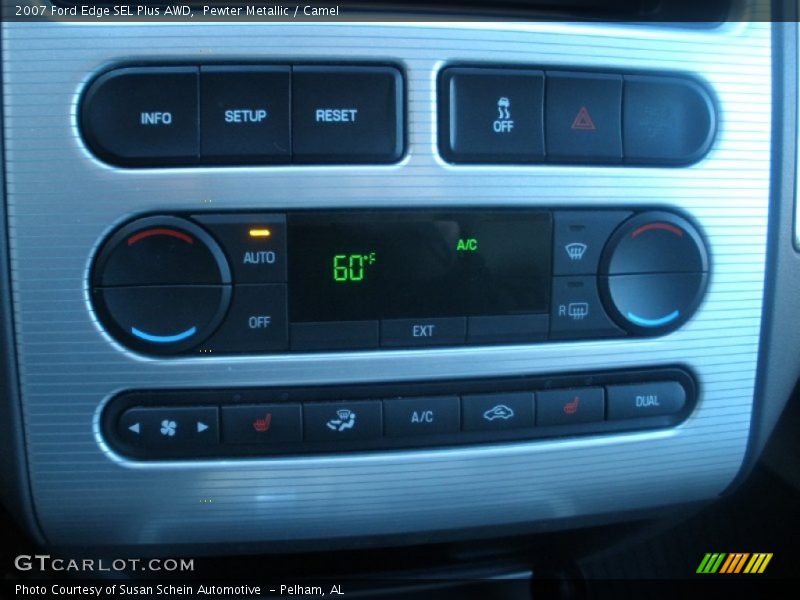 Pewter Metallic / Camel 2007 Ford Edge SEL Plus AWD