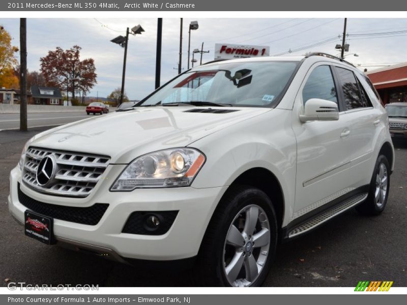 Arctic White / Cashmere 2011 Mercedes-Benz ML 350 4Matic