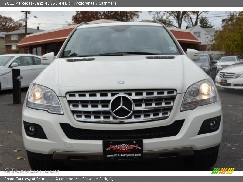 Arctic White / Cashmere 2011 Mercedes-Benz ML 350 4Matic