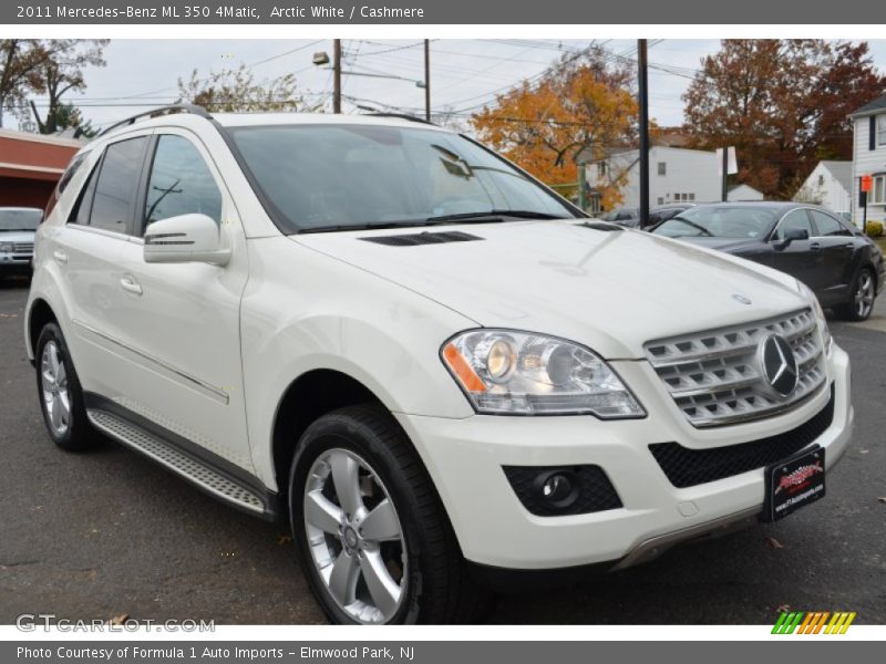Arctic White / Cashmere 2011 Mercedes-Benz ML 350 4Matic