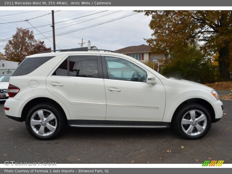 Arctic White / Cashmere 2011 Mercedes-Benz ML 350 4Matic