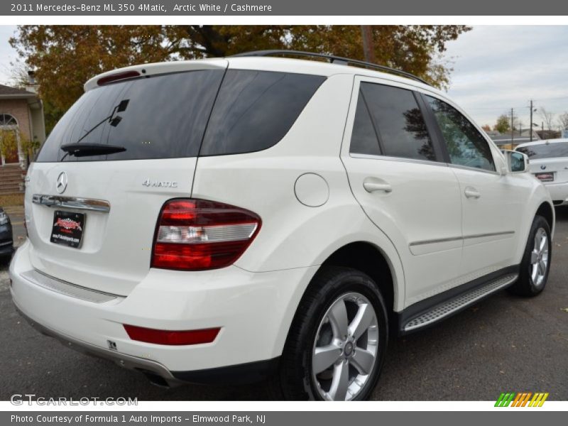 Arctic White / Cashmere 2011 Mercedes-Benz ML 350 4Matic