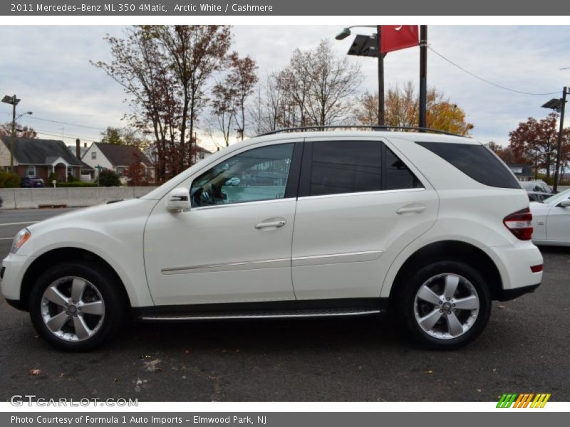 Arctic White / Cashmere 2011 Mercedes-Benz ML 350 4Matic